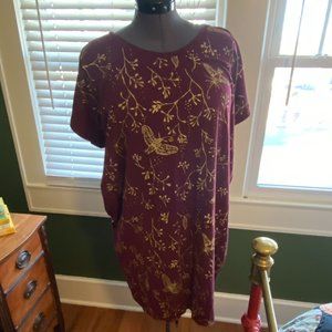 Simka Sol Oversized T-Shirt Dress